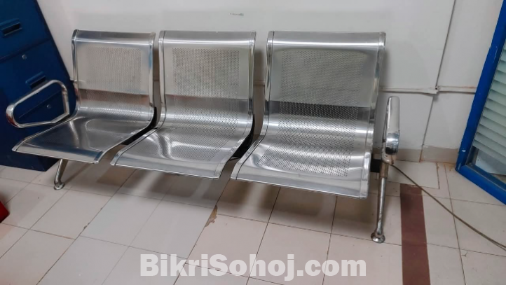 3 sit Steel bench